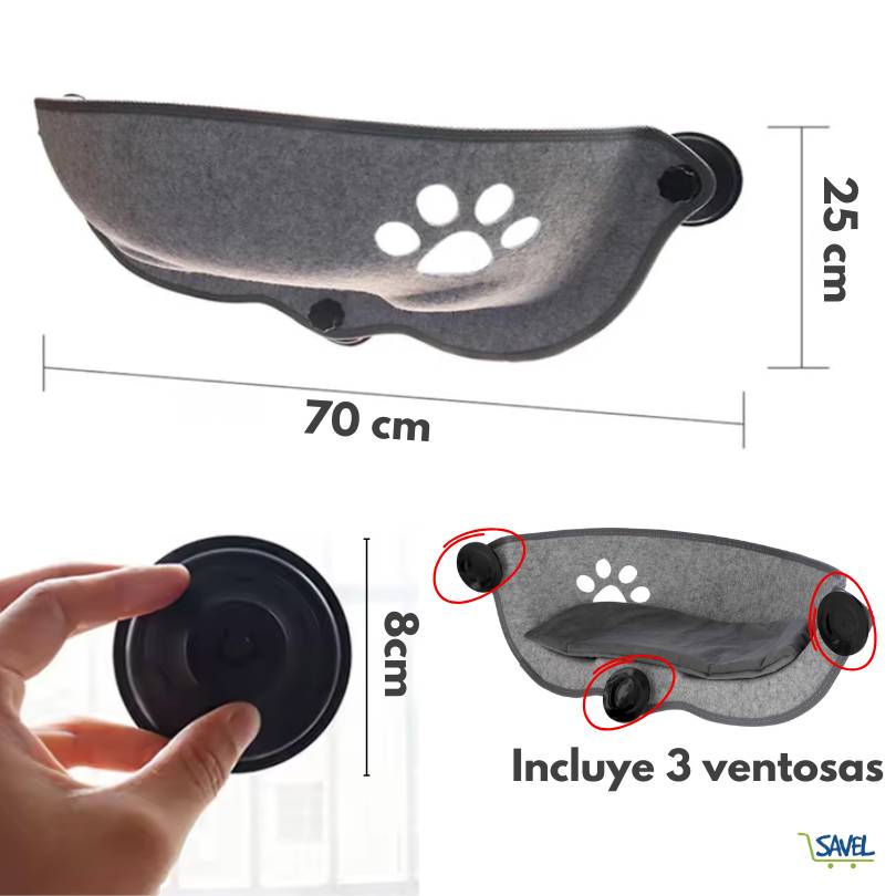 Window Nest®: Dale a tu peludo un lugar cómodo en el carro
