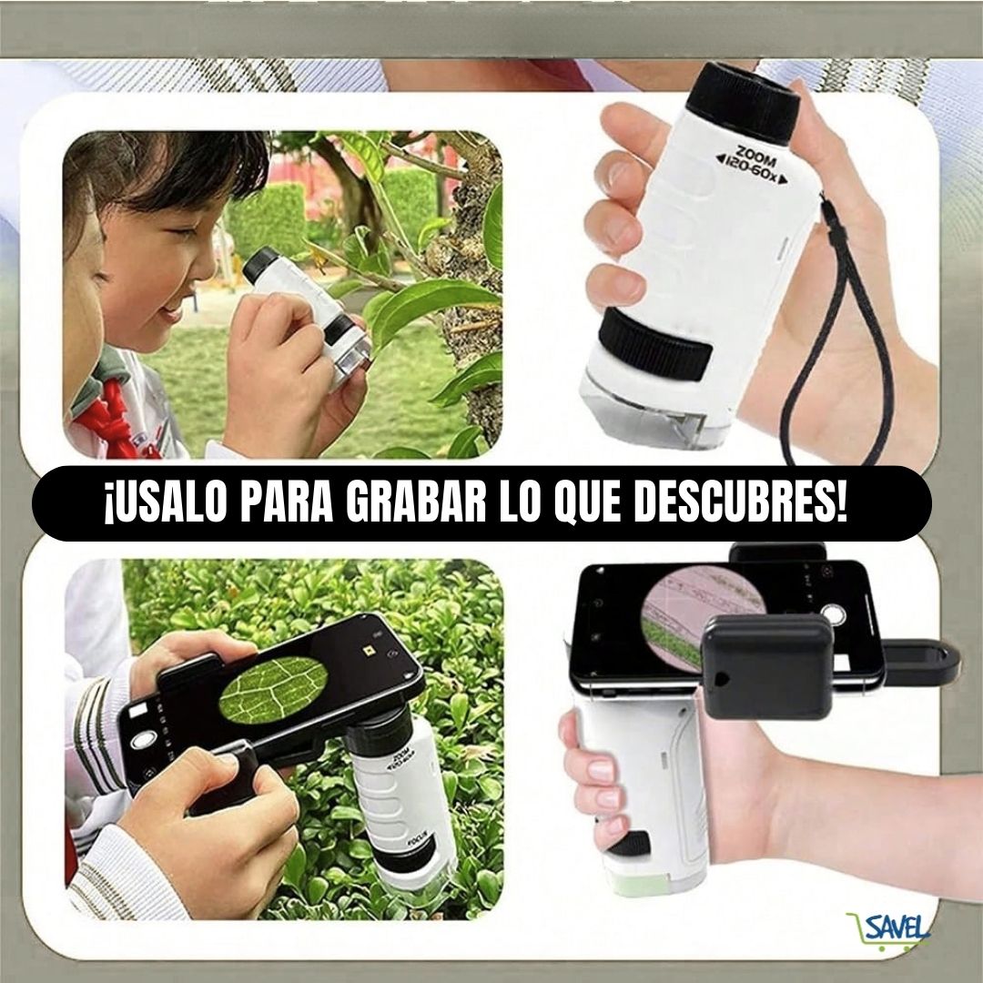 Micro Quest®: Explora el mundo microscópico desde tu bolsillo