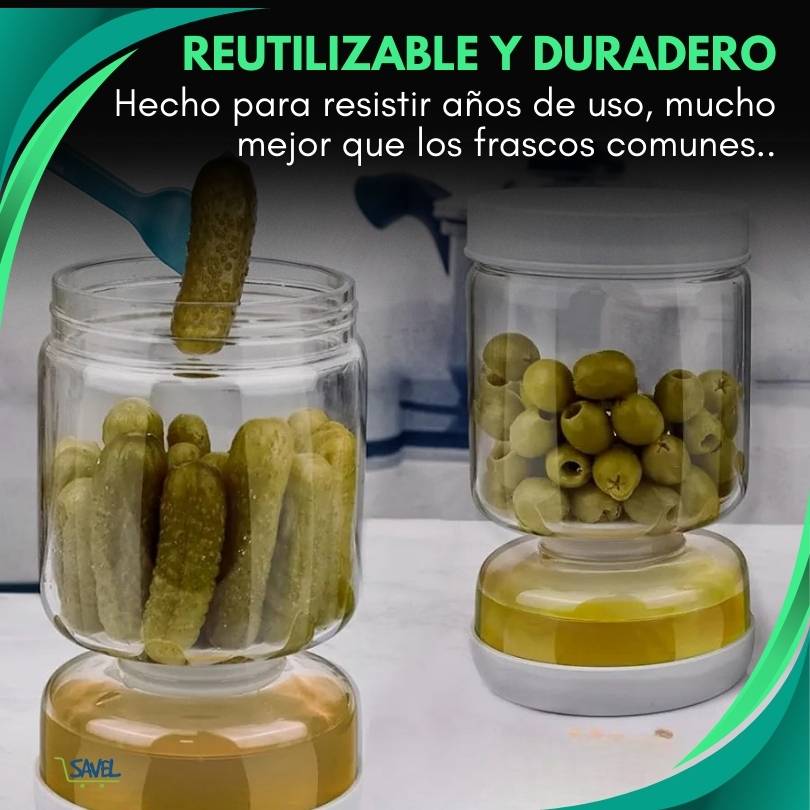 Split Jar®: Separa tus encurtidos en segundos