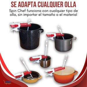 Spin Chef®: Haz que tu comida se revuelva sola