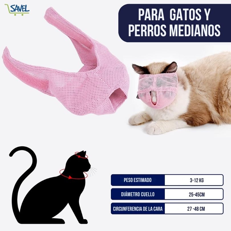 ClawMask®: Cuida tu gato sin traumas ni estrés