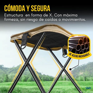 SitZip®: La única silla que cabe en tu bolsillo