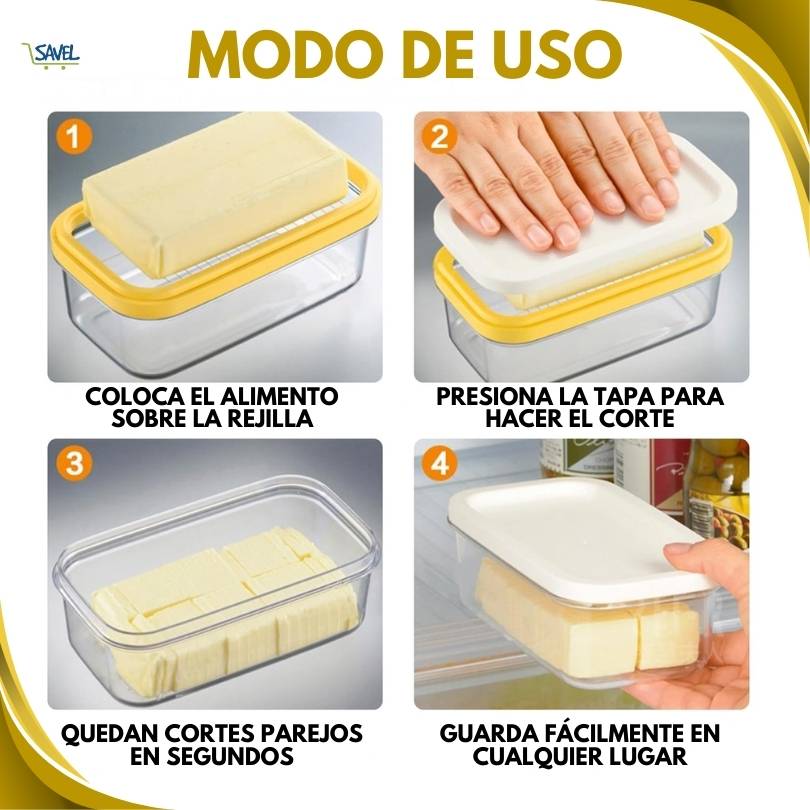 Perfect Slice®:  Rodajas perfectas en segundos