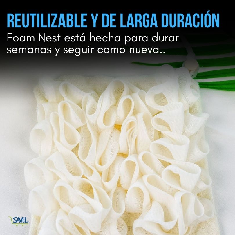 Foam Nest®: Aprovecha al máximo tu jabón