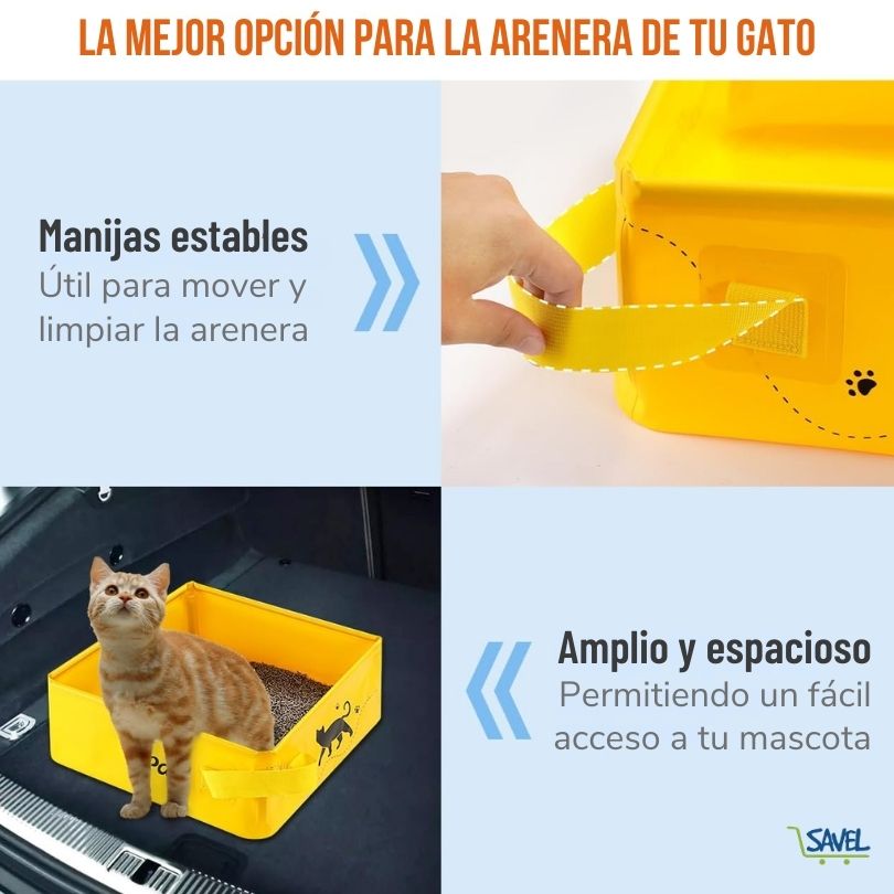SpaceLitter®: Libertad y comodidad para tu gato, donde quiera que vayas.