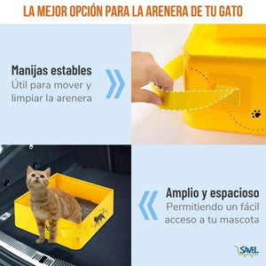 SpaceLitter®: Libertad y comodidad para tu gato, donde quiera que vayas.