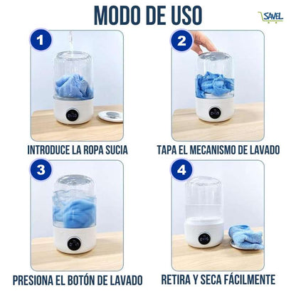 Quick Wash®: La mejor forma de lavar rápido ahorrando agua