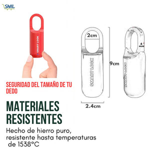 Locksy®: Seguridad que cabe en tu bolsillo