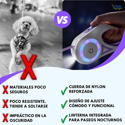 Pup Glow®: Pasea a tu perro sin miedo a la oscuridad