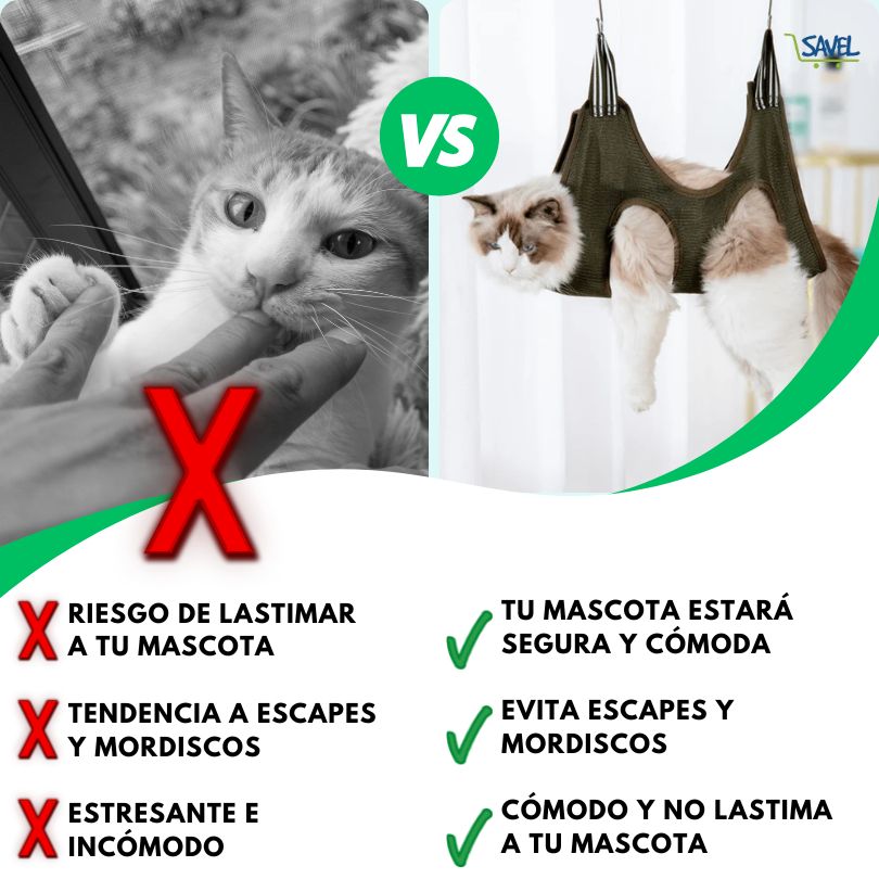 Paw Hammock®: La forma más fácil de acicalar a tu mascota