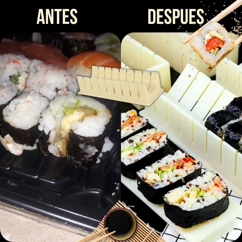 Sushi Fix®: Prepara sushi perfecto en casa sin esfuerzo