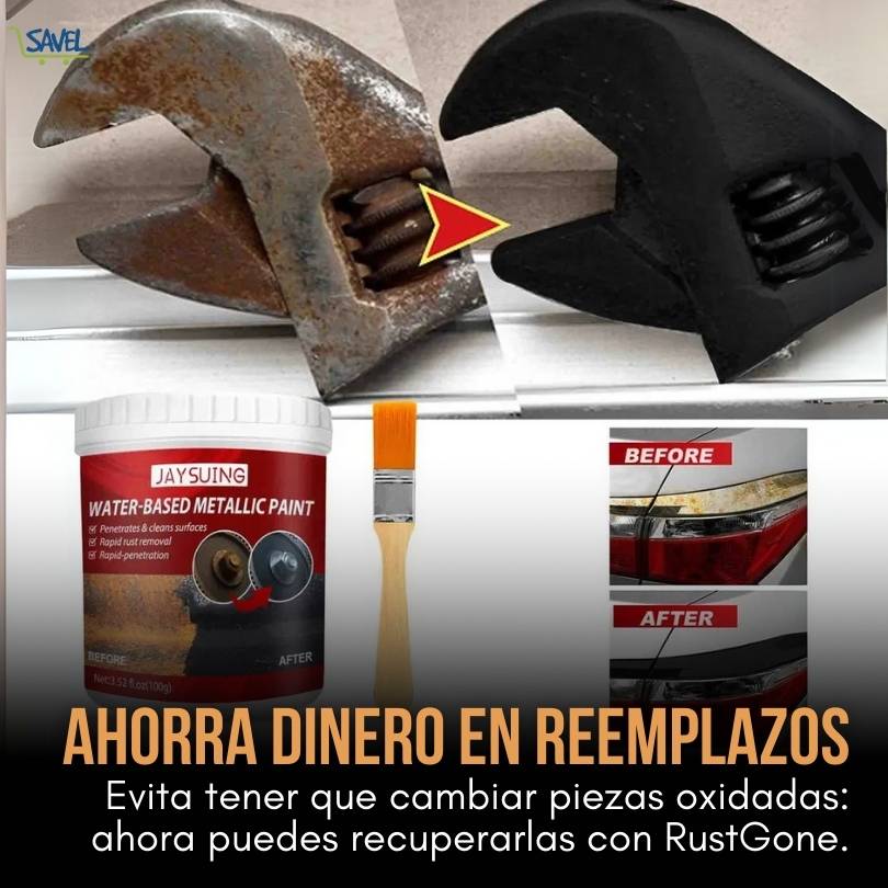 2X1  RustGone®: Recupera el brillo de tus metales