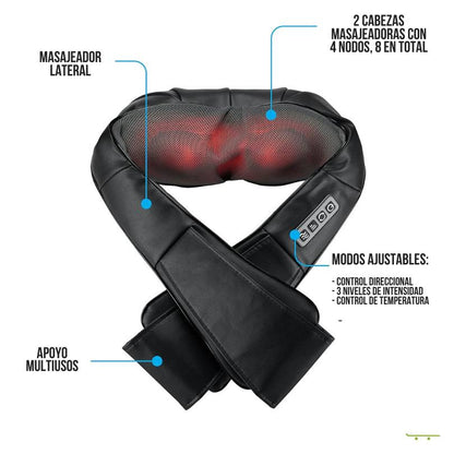 NeckRelief®: Masajes relajantes sin salir de casa