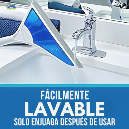 SweepSharp®: ¡La escoba que barre hasta el líquido!