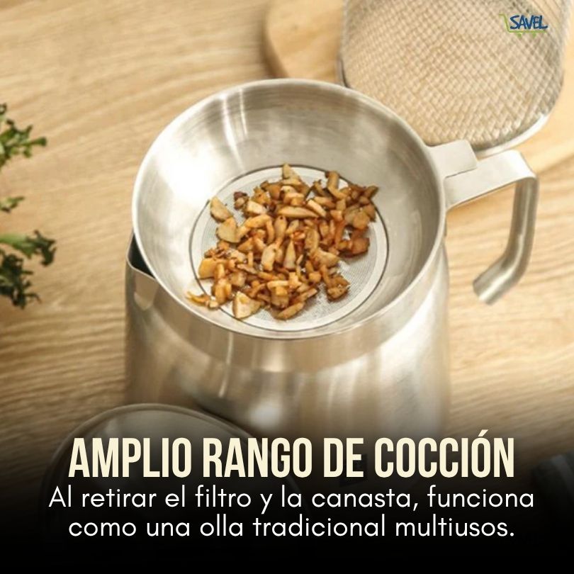 Fry Keeper®: Fríe sin desperdiciar aceite