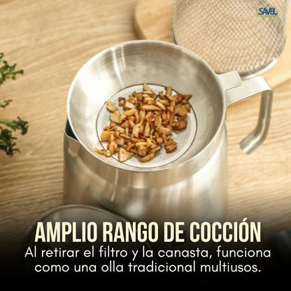 Fry Keeper®: Fríe sin desperdiciar aceite