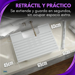 Flex Board®: Aprovecha el espacio de tu lavamanos