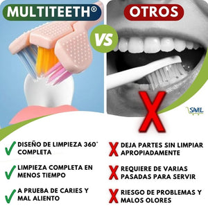 Multi Teeth®: Limpieza completa en segundos