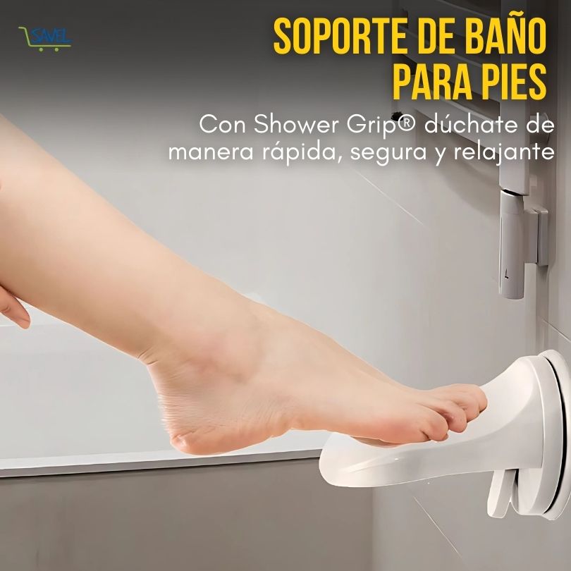 Shower Grip®: Despídete de complicaciones al depilarte en la ducha