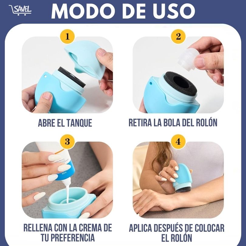 SunRoller®: La mejor manera de aplicar tus cremas