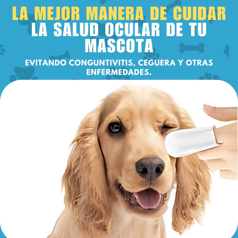 FingerWipes Pro®: Dale el mejor cuidado a los ojos de tu peludito