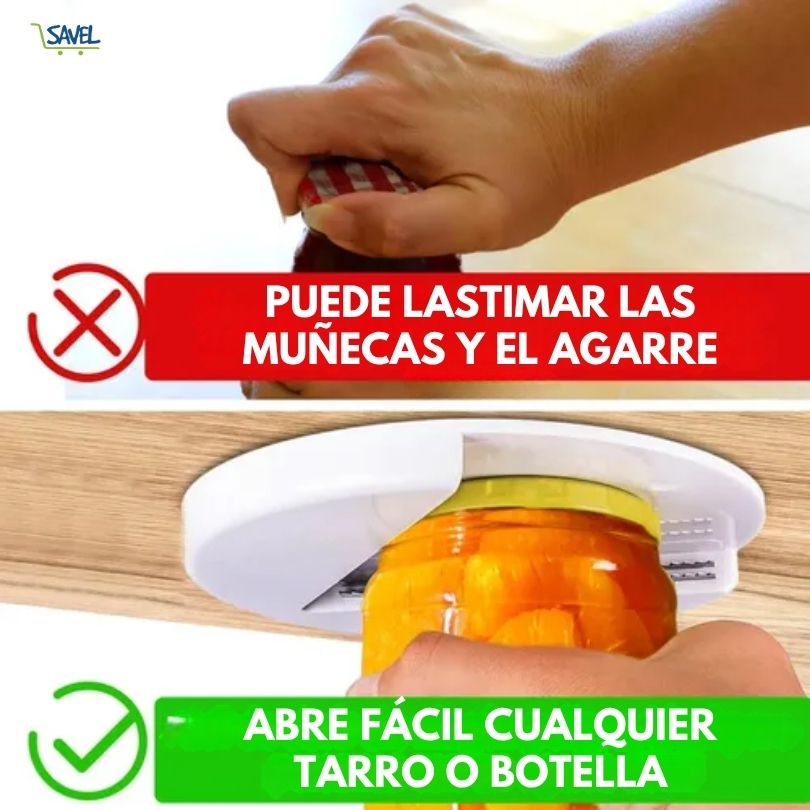 Grip Pop®: Abre todos los tarros sin esfuerzo