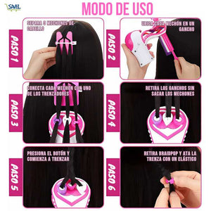 Braid Pop®: ¡Trenzas perfectas en segundos, sin esfuerzo ni enredos!