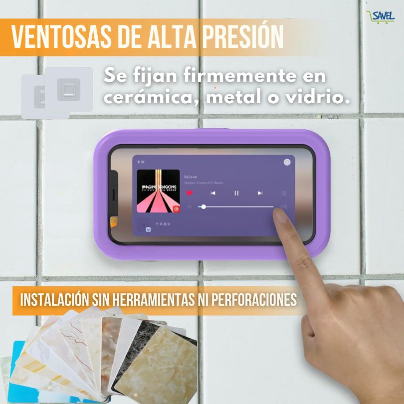 Aqua Vault®: Ahora podrás usar el celular en la ducha