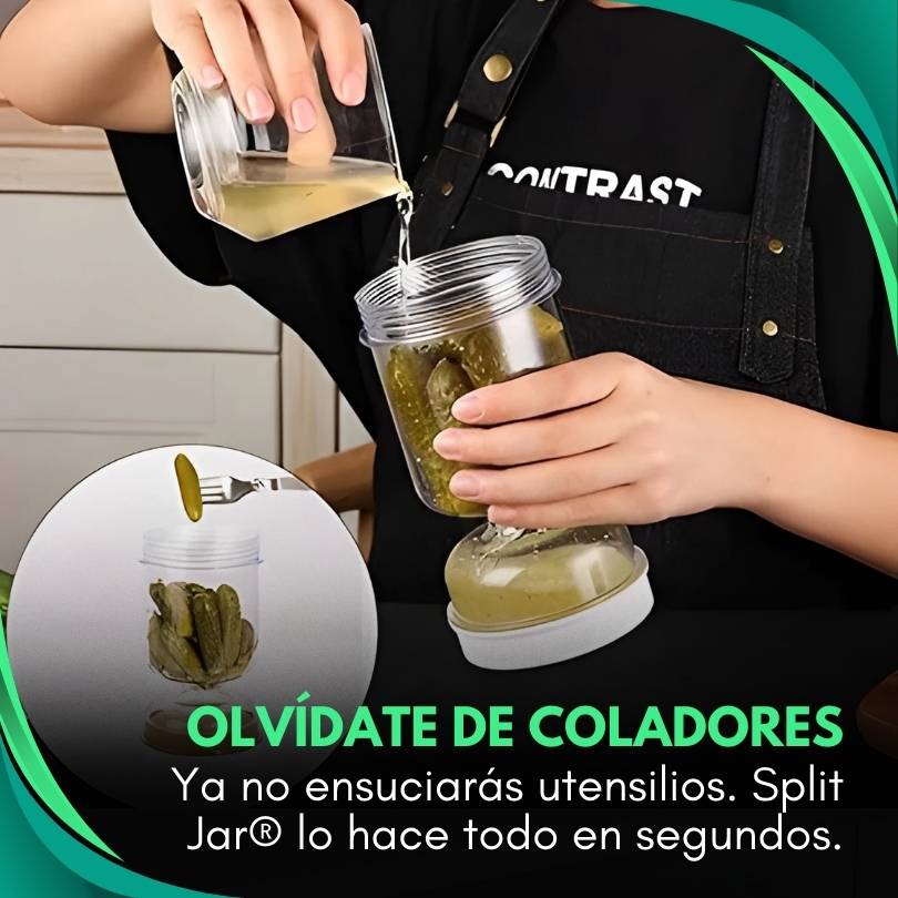 Split Jar®: Separa tus encurtidos en segundos