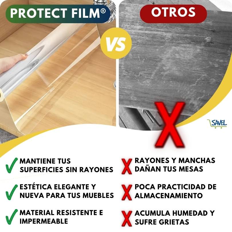 Protect Film® : Haz que tu mesa dure años como nueva