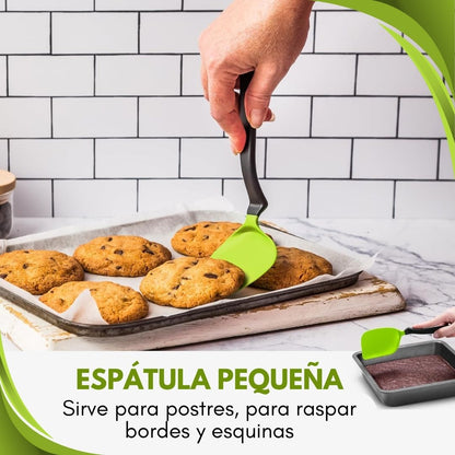 (Kit X4) Sili Cook®: Cocina de manera limpia y sin rayar tus ollas
