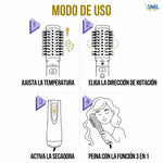 Spin Glam®: El cepillo 3 en 1 que necesitas