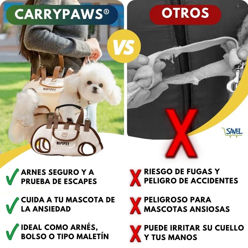 CarryPaws®: Lleva a tu peludo siempre contigo