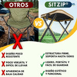 SitZip®: La única silla que cabe en tu bolsillo