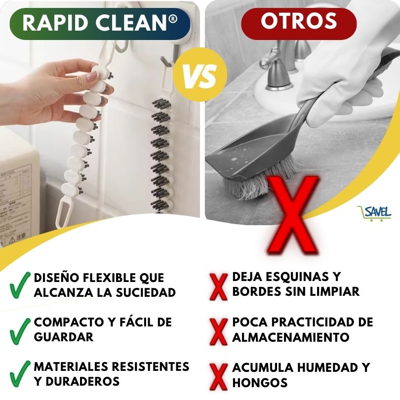 Rapid Clean®: Limpia lo inalcanzable en segundos COMPRA 1 LLEVA 3