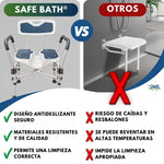 Safe Bath®:  Haz que estén seguros en el baño a pesar de su edad