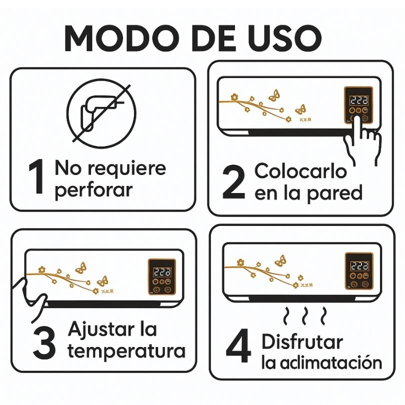 2 en 1 ClimaZen®: Tu clima ideal en cualquier parte