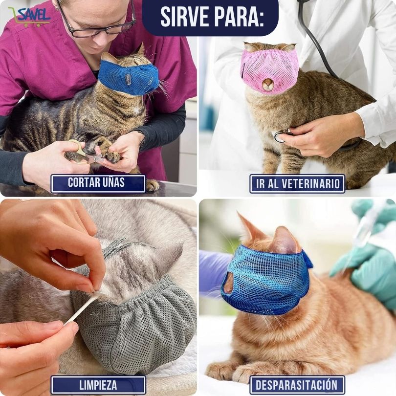 ClawMask®: Cuida tu gato sin traumas ni estrés