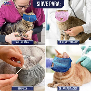 ClawMask®: Cuida tu gato sin traumas ni estrés