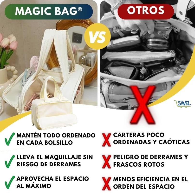 Magic Bag®: El bolso en el que cabe todo tu maquillaje