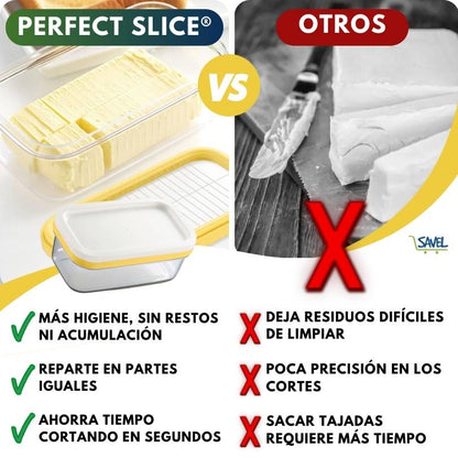 Perfect Slice®:  Rodajas perfectas en segundos