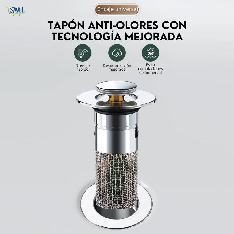 2X1 DrainGuard®: Dile adiós a los desagües atascados