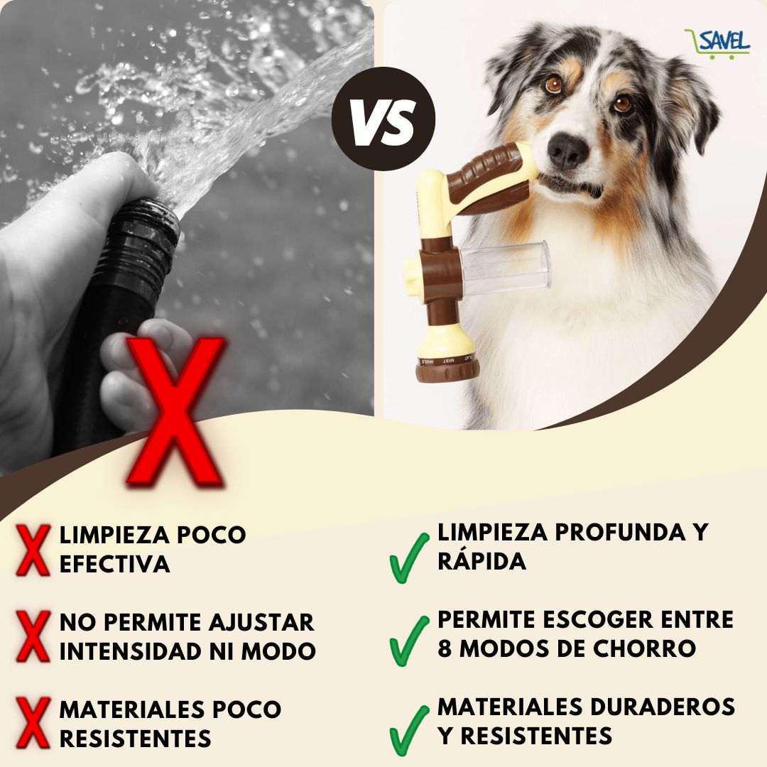 FoamFlow®: La mejor forma de bañar a tu mascota