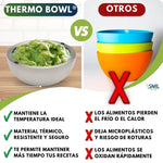 Thermo Bowl®: El único bowl que se adapta a la temperatura de tus recetas