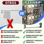  FlexiGrip®: Organiza tu espacio sin taladros ni huecos.