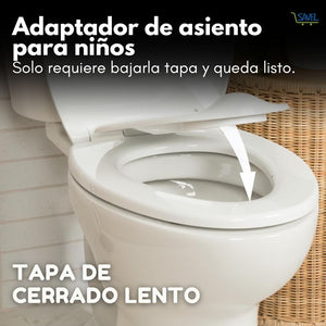 TazaKid®: Su primer paso para ir solo al baño
