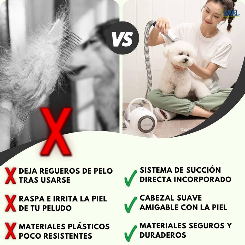 CleanPaws® El mejor cepillo recoger los pelos de mascota