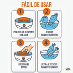Veggie Spin®: La mejor forma de lavar tus alimentos