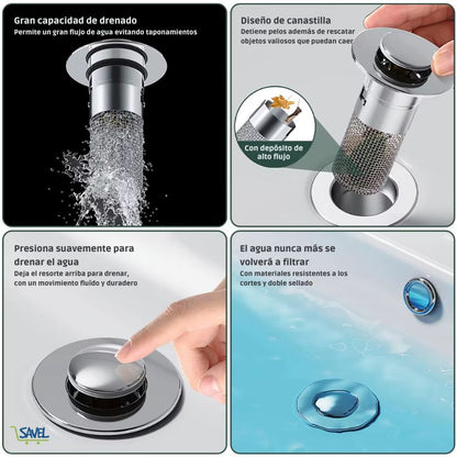 2X1 DrainGuard®: Dile adiós a los desagües atascados