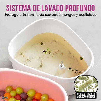 FreshSpin®: La forma más fácil y rápida de limpiar tus alimentos
